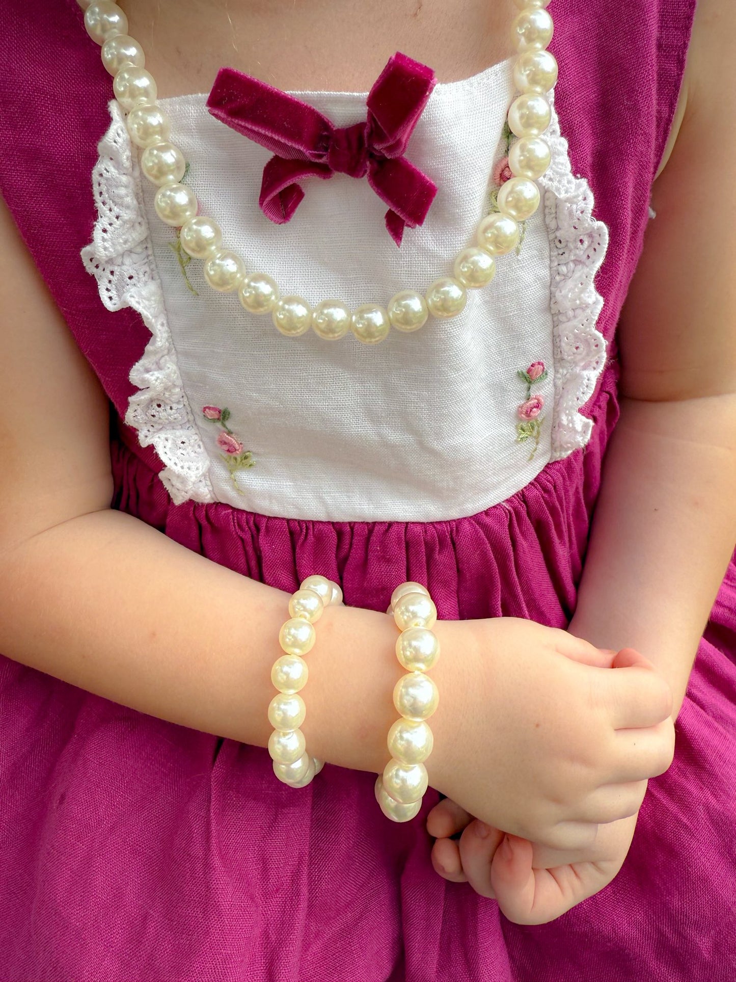 10mm Ivory Pearl Necklace