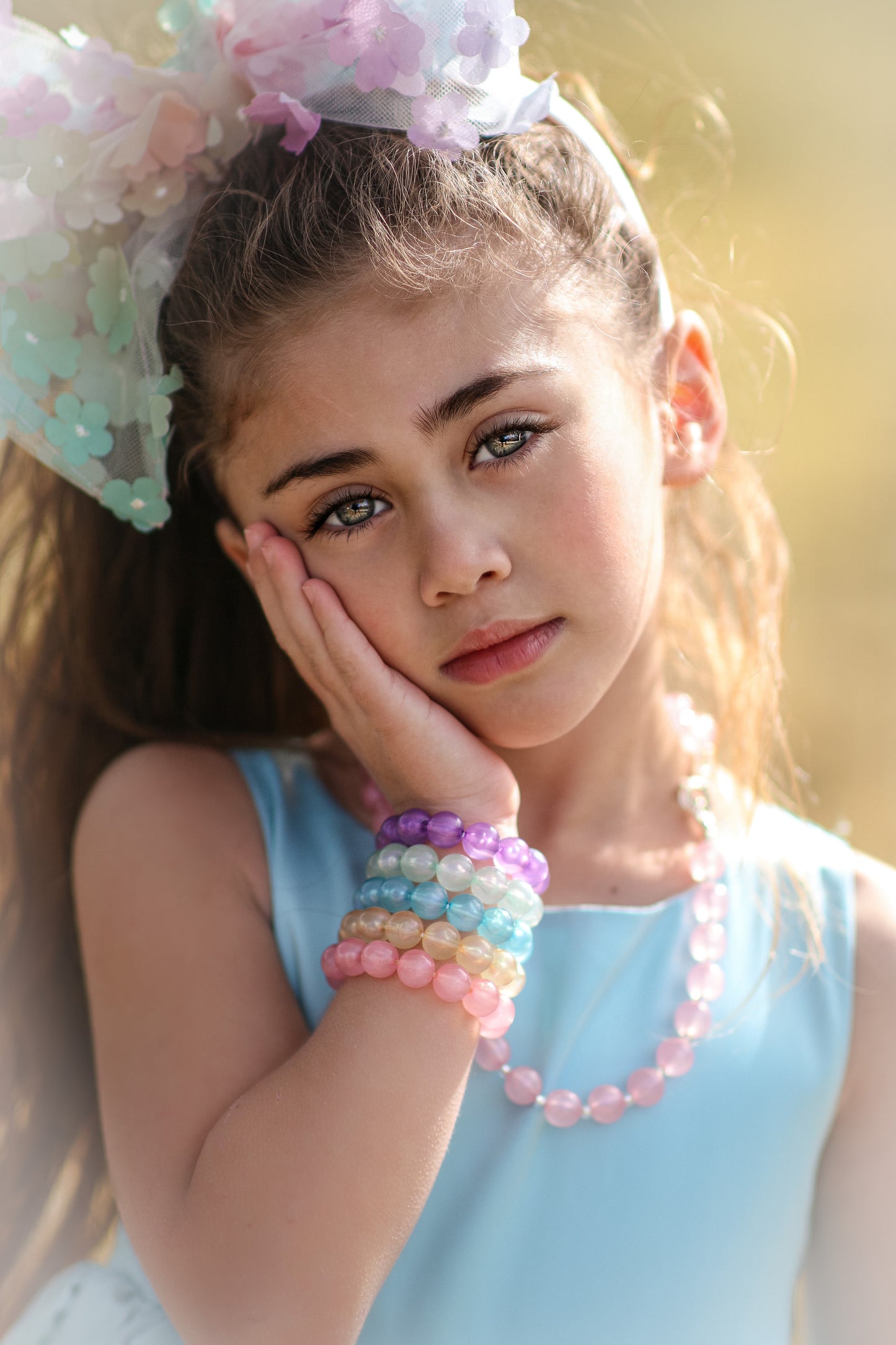 Iridescent Stretch Bracelets