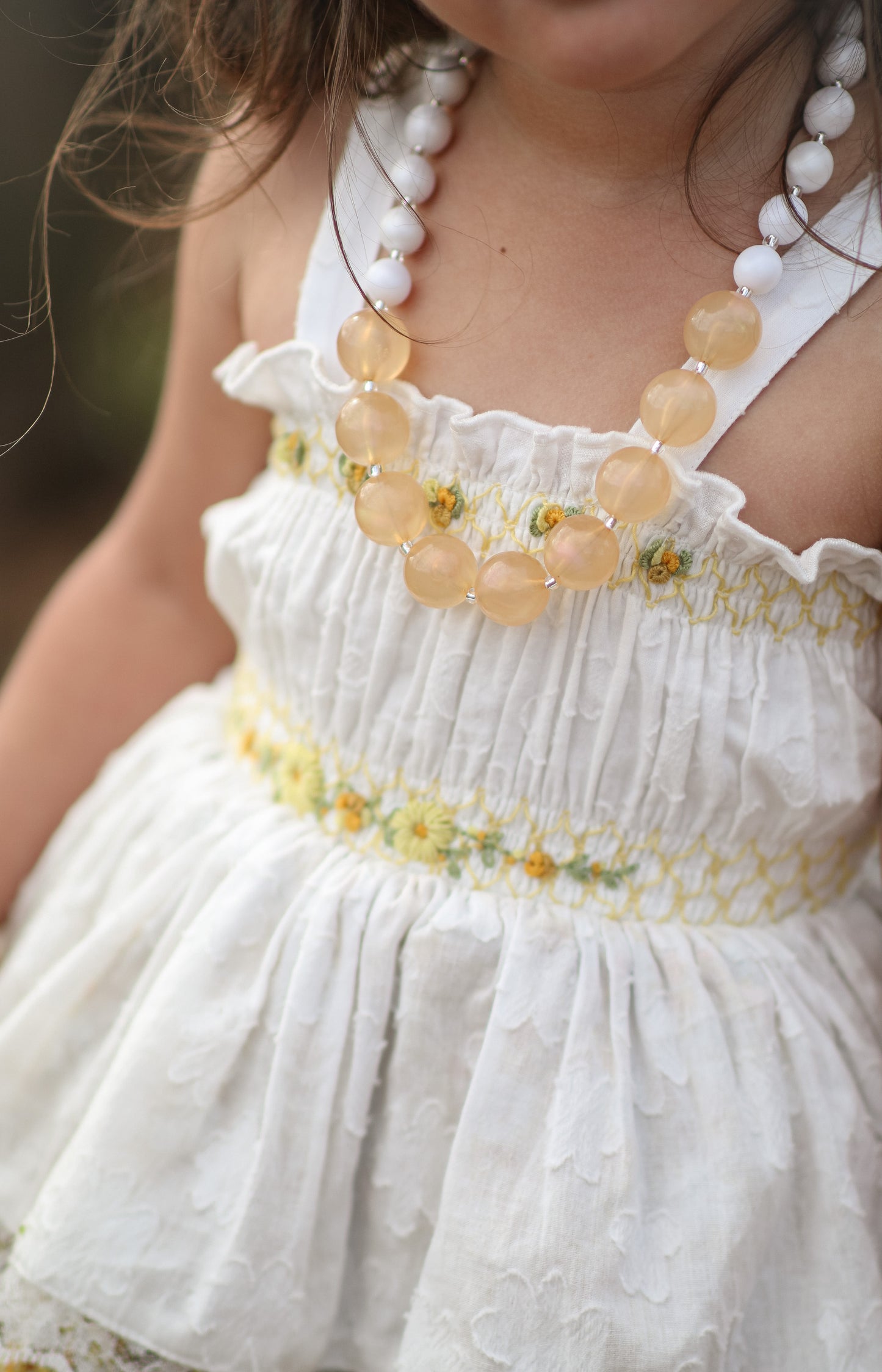 Buttercup Iridescent Not-so-chunky Necklace