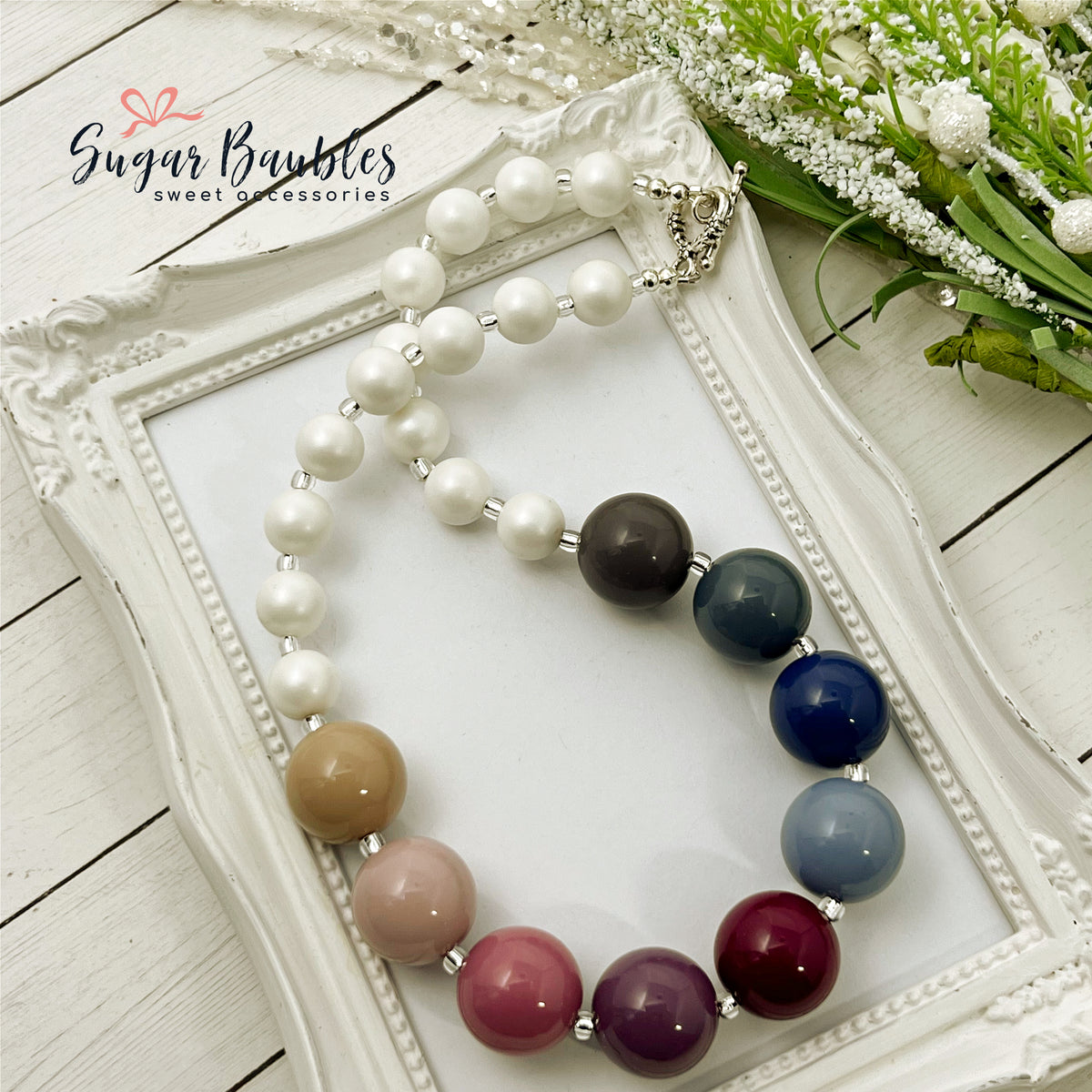 Muted Solids Not-so-chunky Necklace