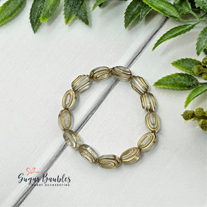 Gold Swirl Accented Bracelet