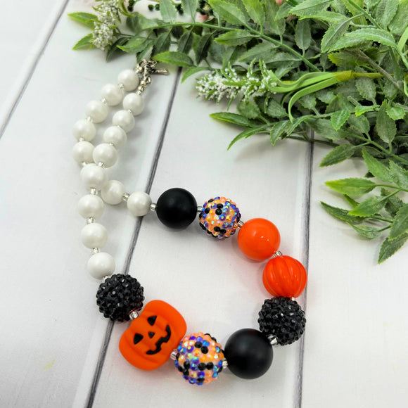 Pumpkin Not-so-chunky Necklace