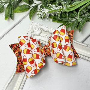 Candy Corn Bow