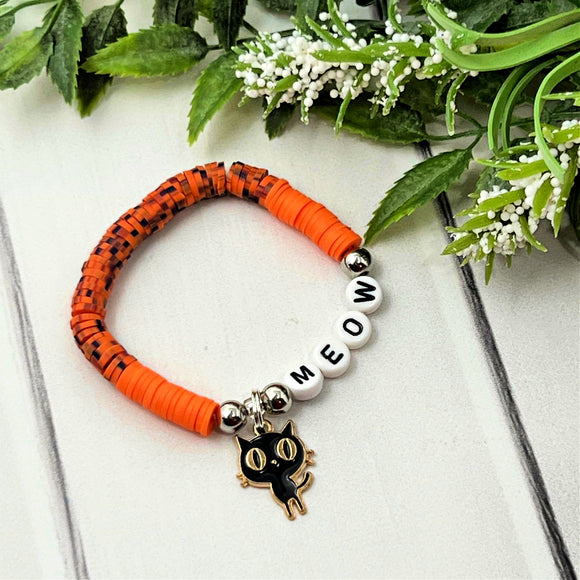 Meow Heishi Bracelet