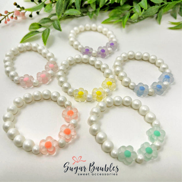 Floral Stretch Bracelets