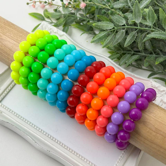 12mm Neon Bracelets