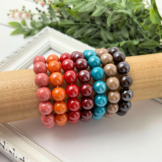 Glossy Stretch Bracelets