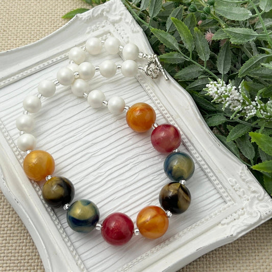 Fall Leaves Not-so-chunky Necklace