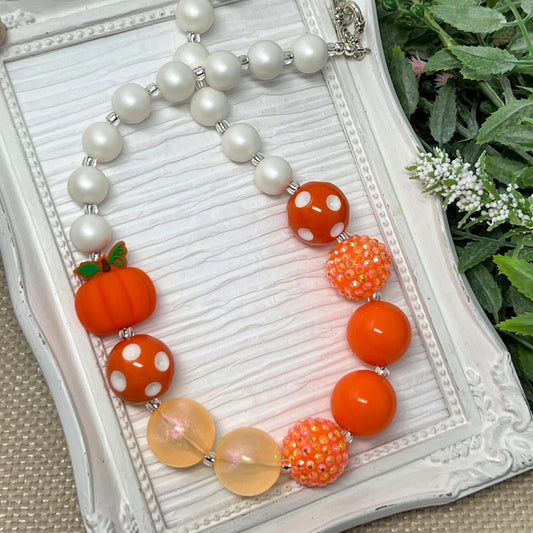 Pumpkin Patch Not-so-chunky Necklace