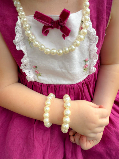 10mm Ivory Pearl Necklace
