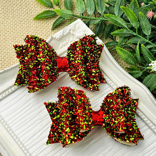 Red and Green Tinsel