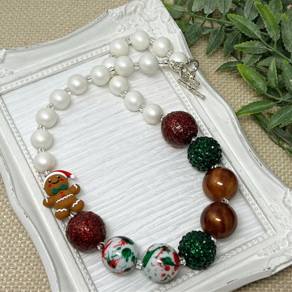 Gingerbread Not-so-chunky Necklace