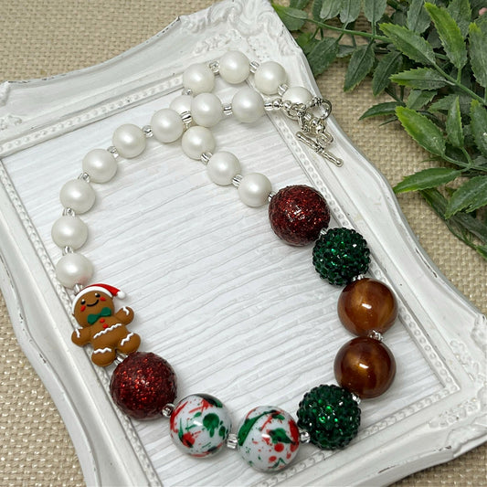 Gingerbread Not-so-chunky Necklace