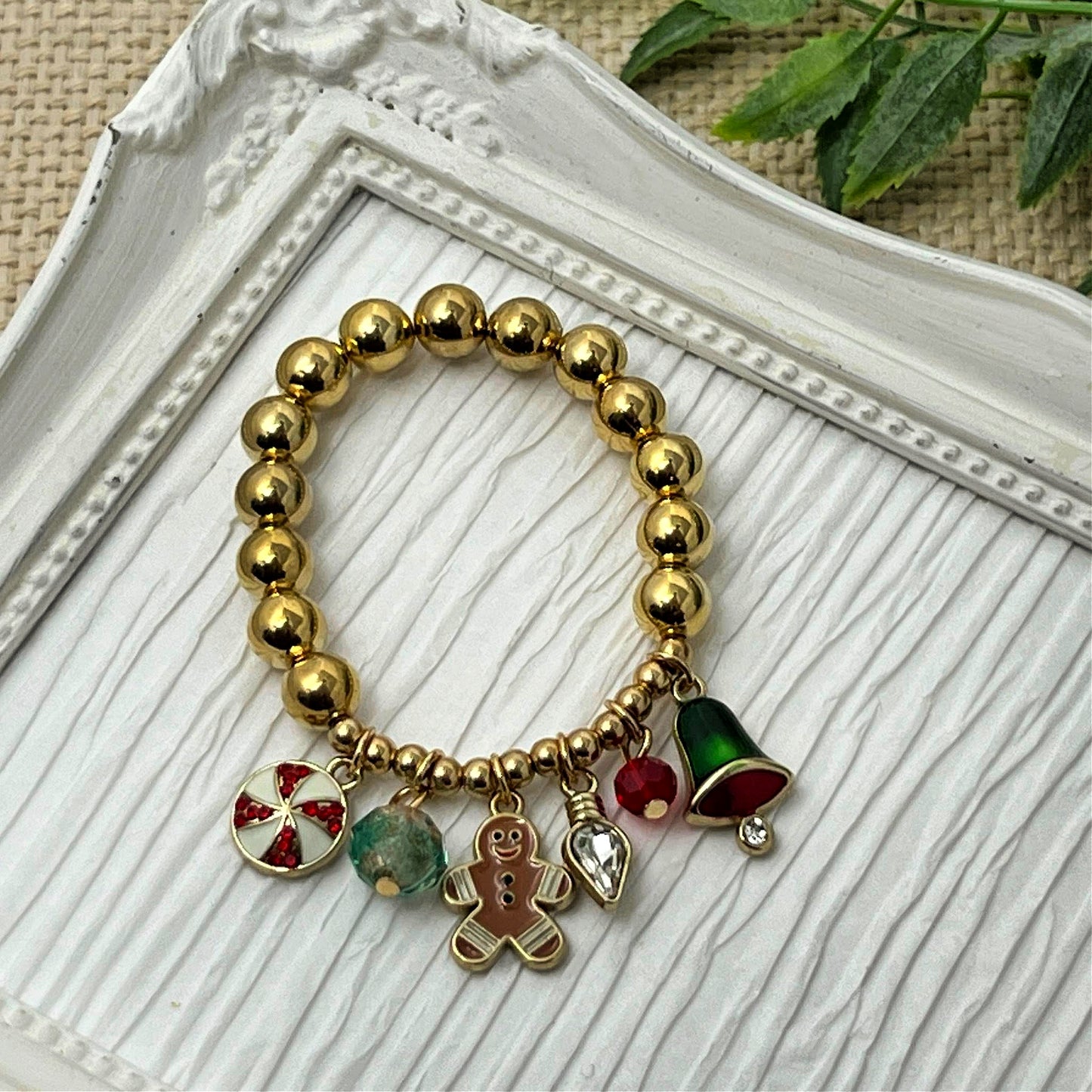 Gingerbread Multi Charm Bracelet