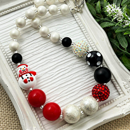 Snowman Not-so-chunky Necklace