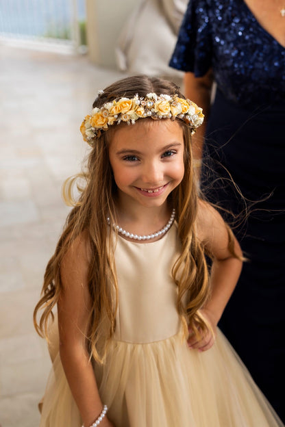 8mm White Pearl Stretch Necklace