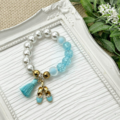 Ballet Slipper - Blue