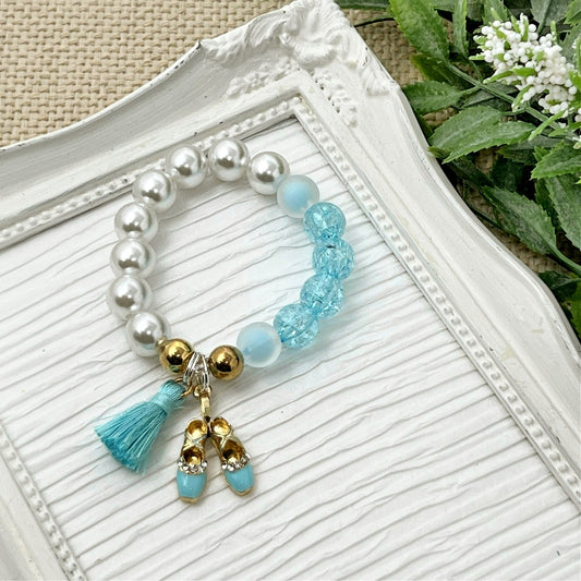 Ballet Slipper - Blue