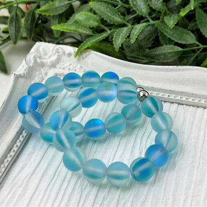 10mm Light Blue Moonstone Bracelet
