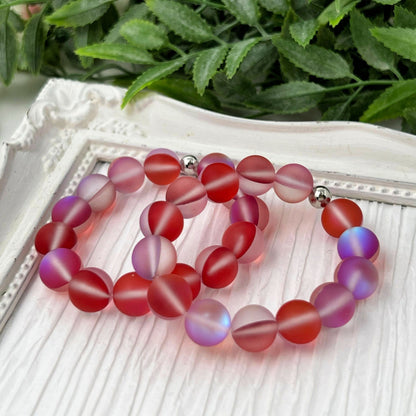10mm Red Moonstone Bracelet