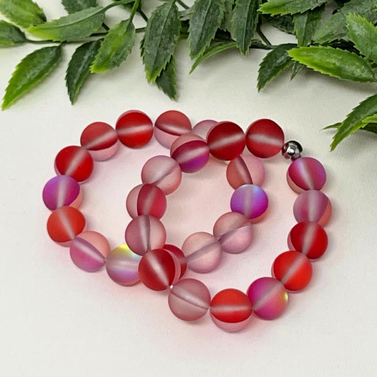 10mm Red Moonstone Bracelet