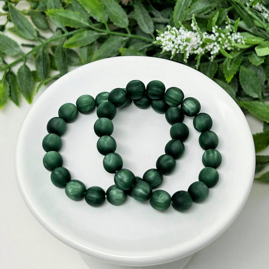 8mm Deep Sea Moss Bracelet