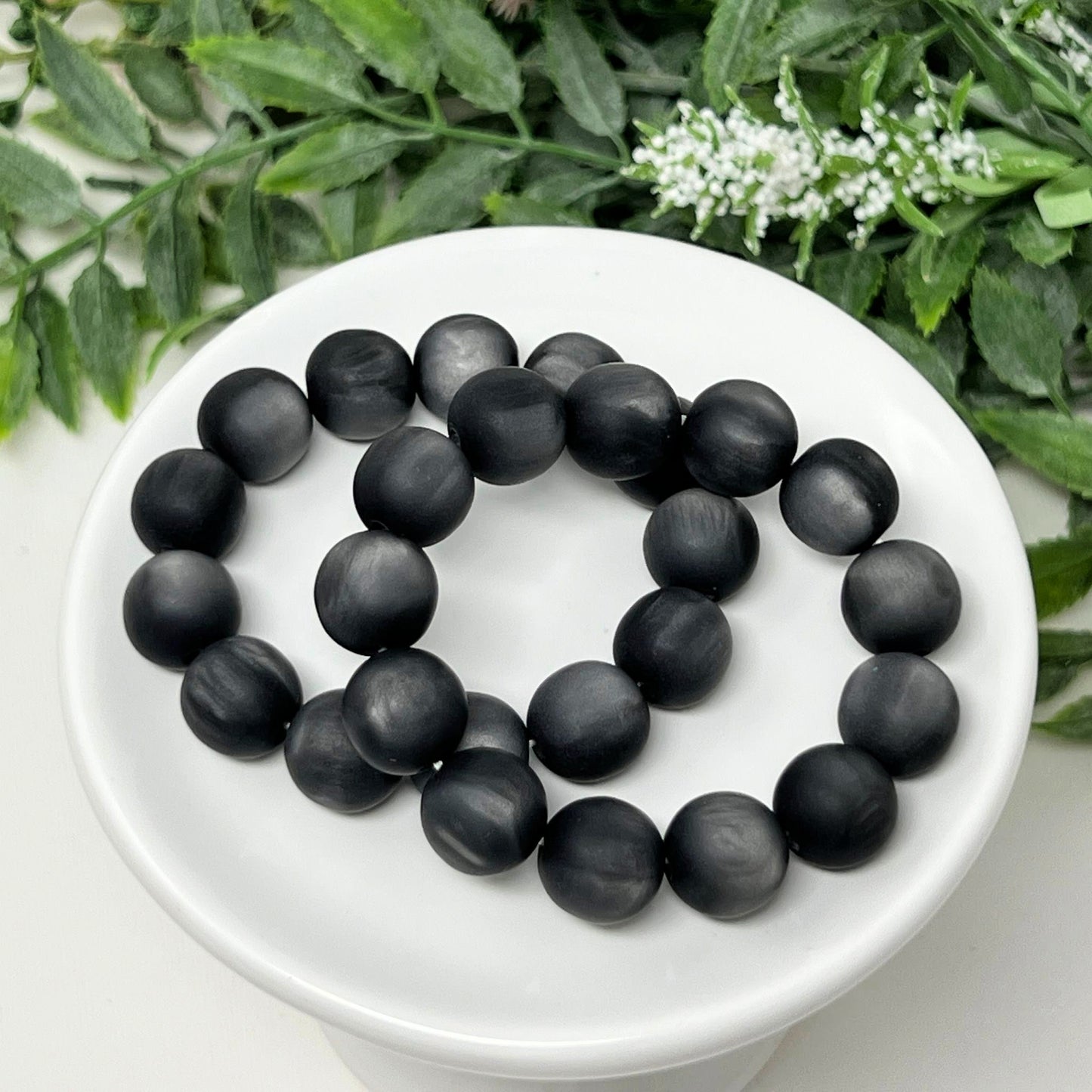12mm Midnight Shell Bracelet
