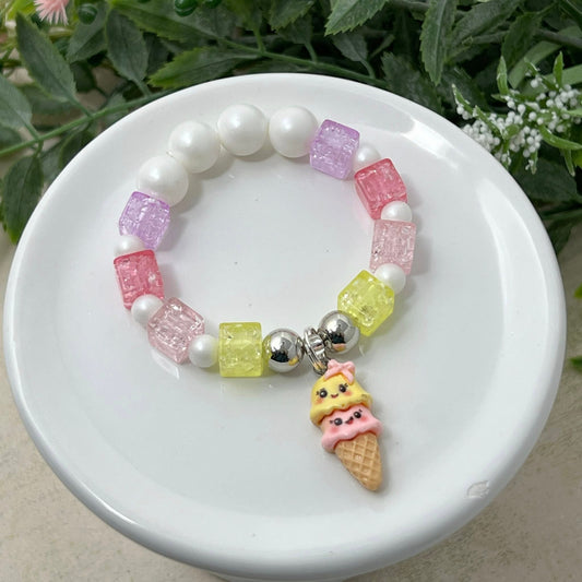 Ice Cream Cone Bracelet