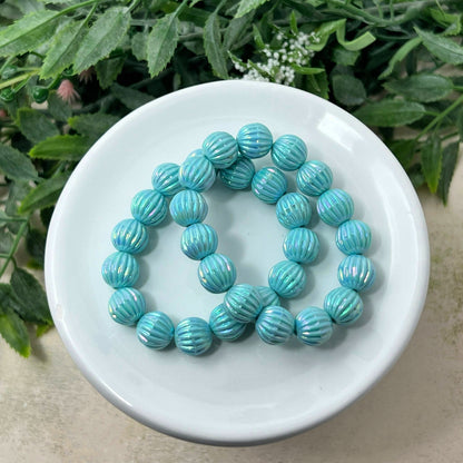Bluebell Fluted Stretch Bracelet
