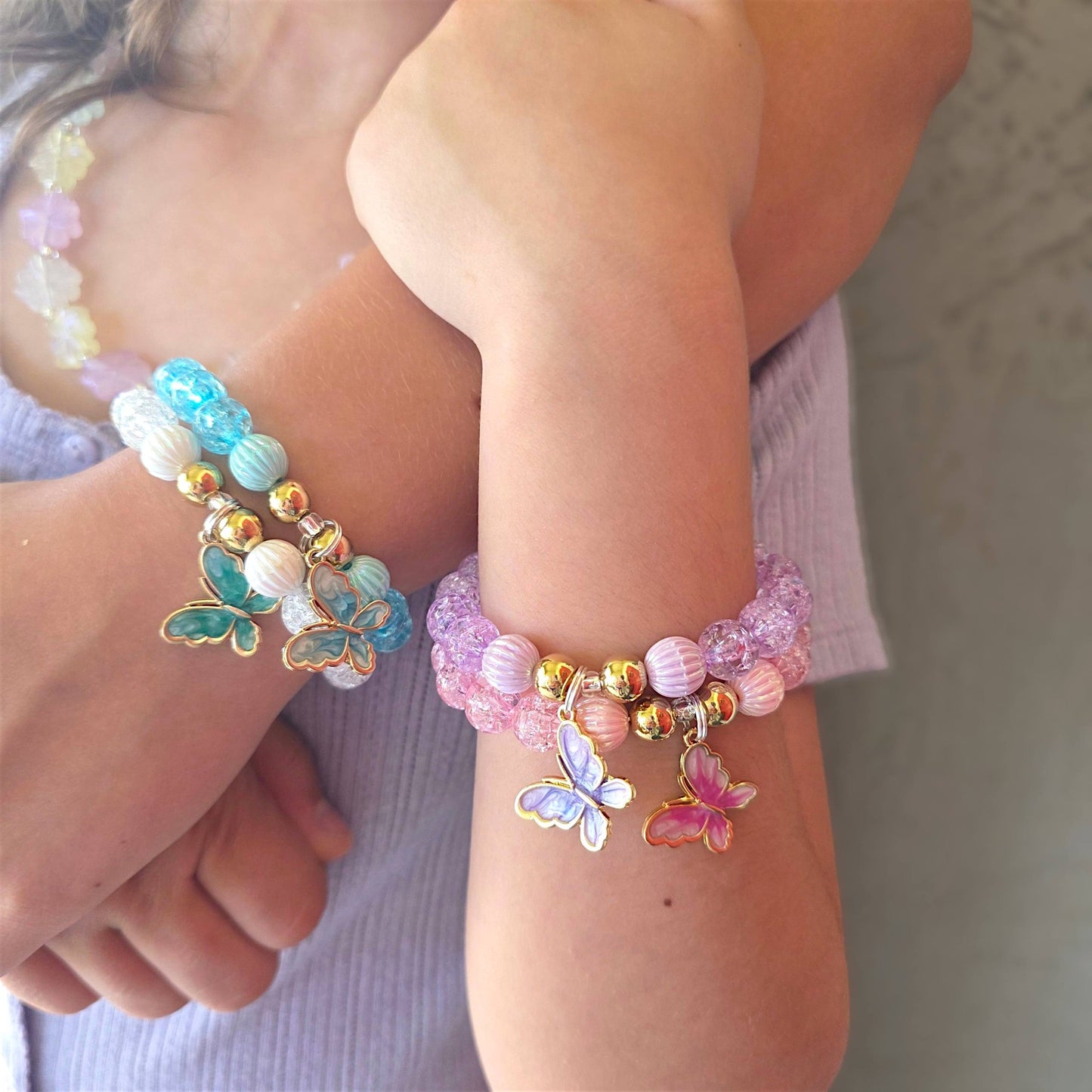 Green Butterfly Bracelet