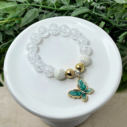 Green Butterfly Bracelet