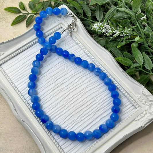 10mm Royal Blue Necklace