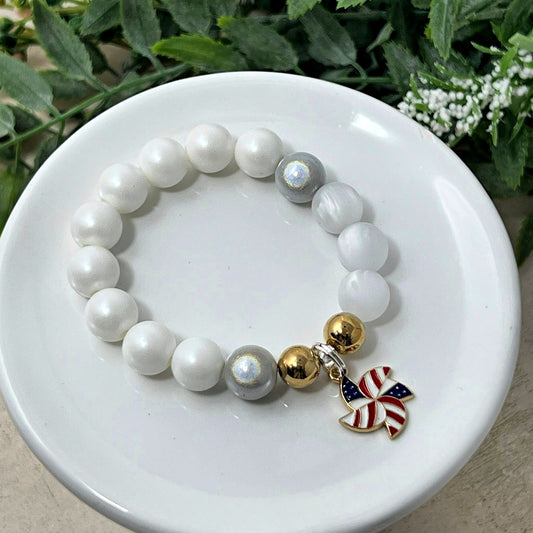 Pinwheel Flag Bracelet
