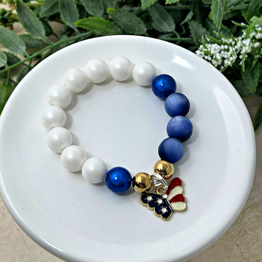 RWB Butterfly Bracelet