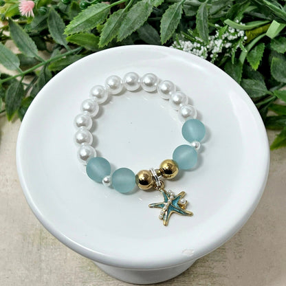 Blue Starfish Bracelet