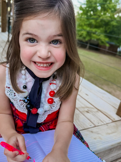 Snowman Not-so-chunky Necklace