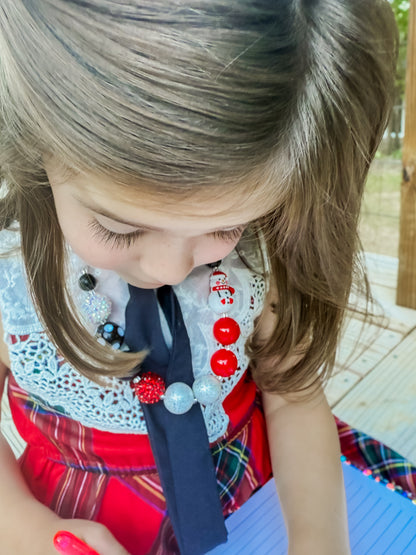 Snowman Not-so-chunky Necklace