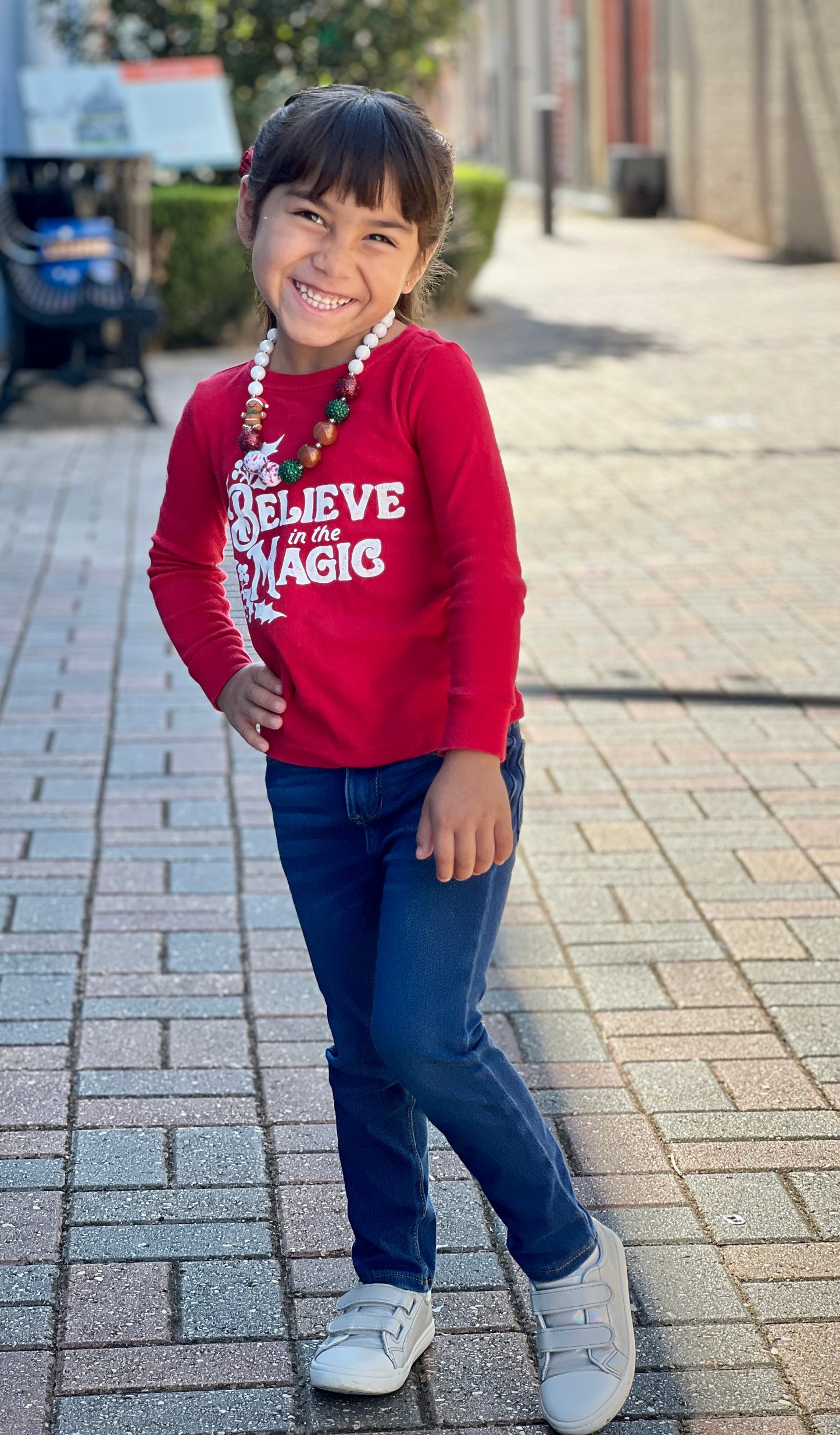 Gingerbread Not-so-chunky Necklace