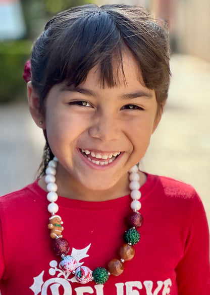 Gingerbread Not-so-chunky Necklace