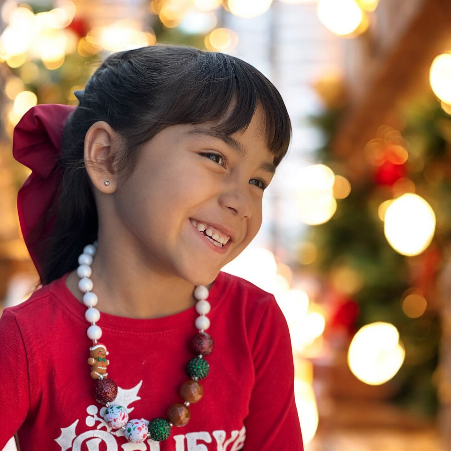 Gingerbread Not-so-chunky Necklace