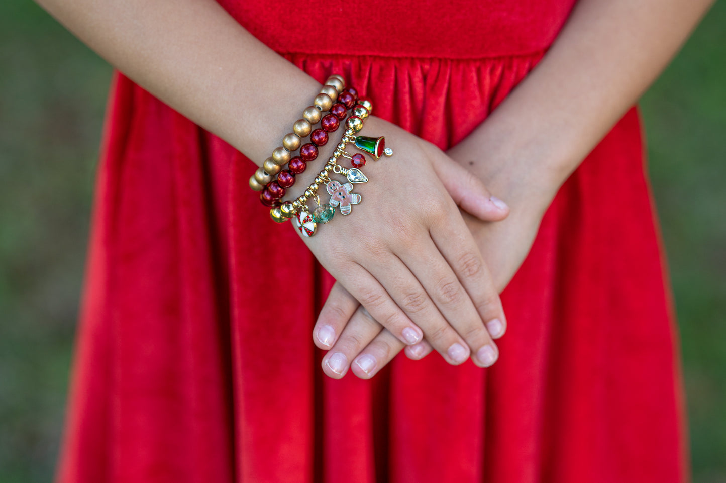 Dark Matte Gold Bracelet - 8mm & 12mm