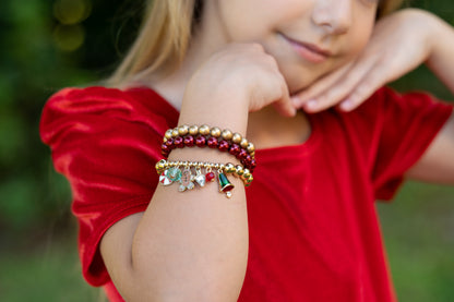 Gingerbread Multi Charm Bracelet