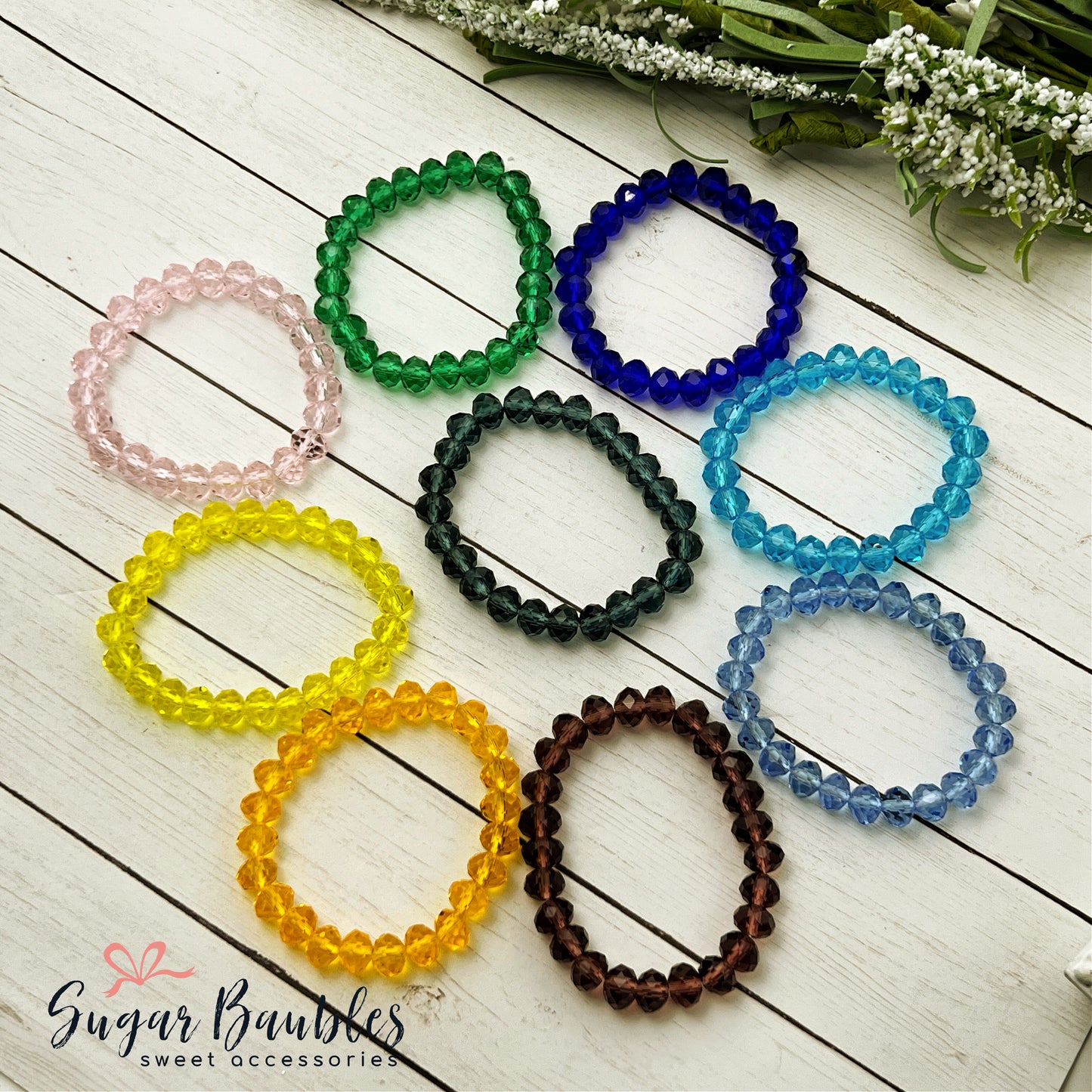 Crystal Stretch Bracelets